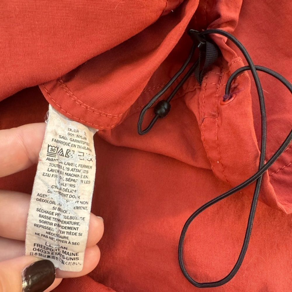 L.L. Bean Vintage Anorak Colorblock Aztec Jacket Multi Color Size XL Reg - Picture 7 of 8